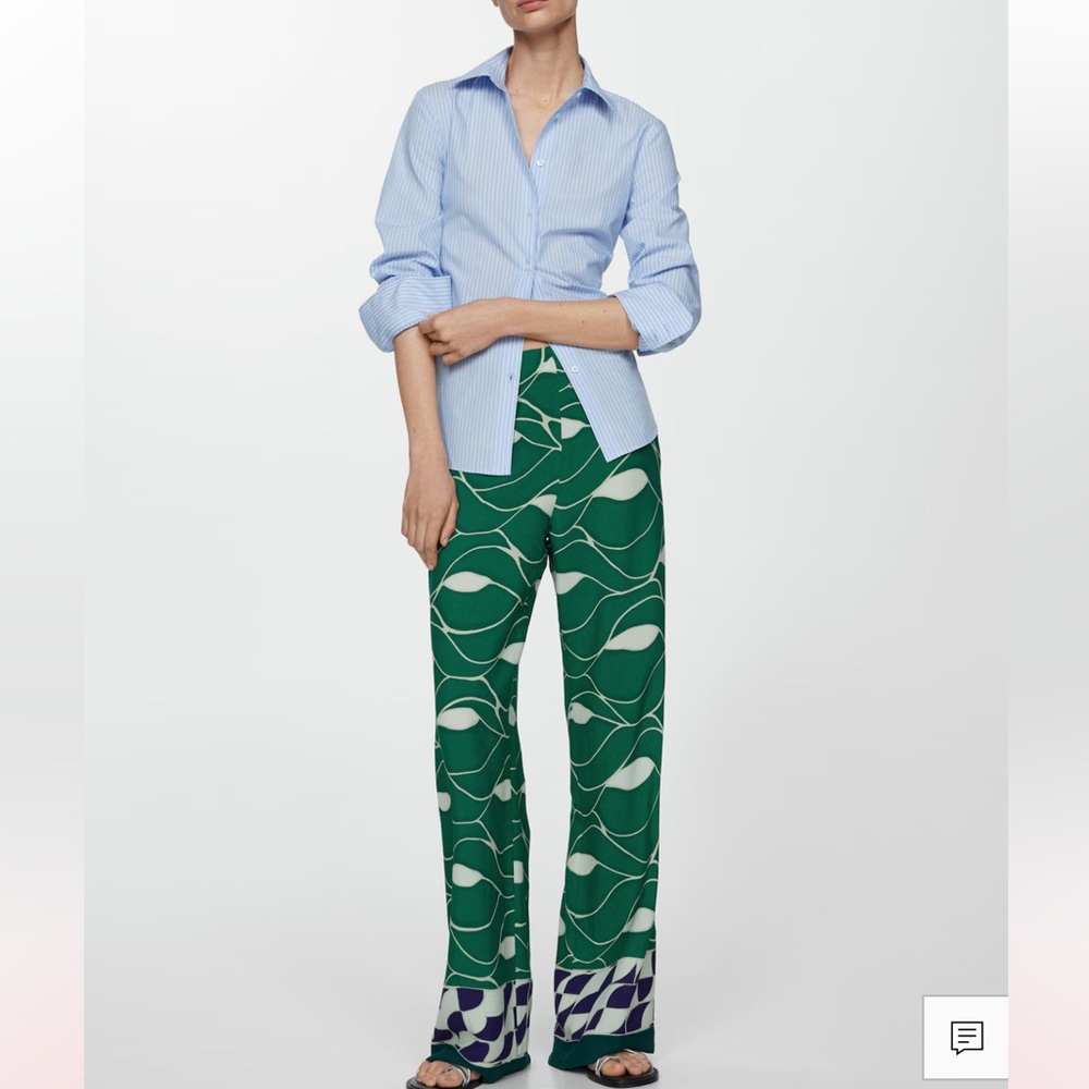 NWT Mango Printed Pants